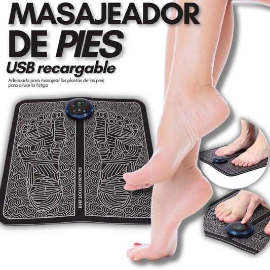 Masajeador de pies AliviaPulse™ : Alivio inmediato para pies cansados y doloridos